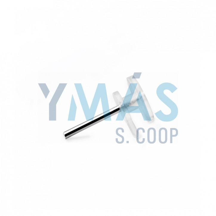 COLGADOR PARED TRANSPARENTE 10UDS