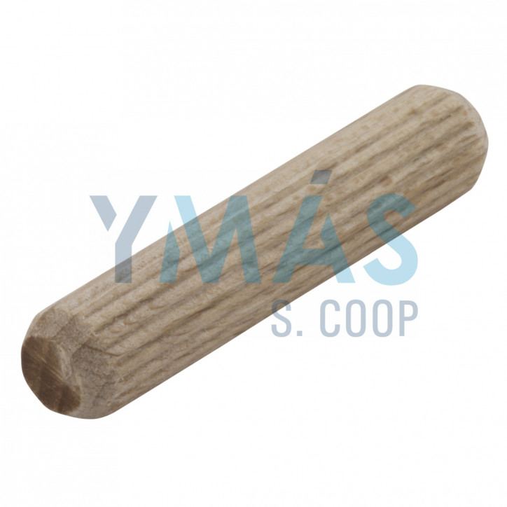 ESPIGA MADERA HAYA 8X40 40 UNIDADES