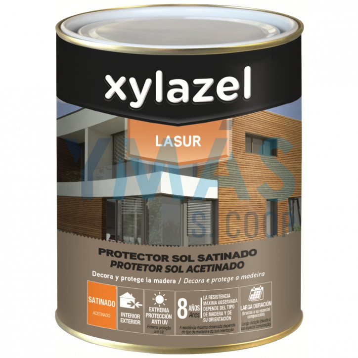 LASUR SOL SATINADO ROBLE 750ML