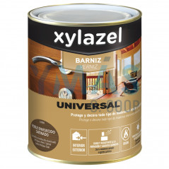 BARNIZ UNIVERSAL SATINADO ROBLE 750ML