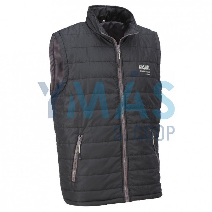 CHALECO DISCOVERY ACOLCHADO GRIS S