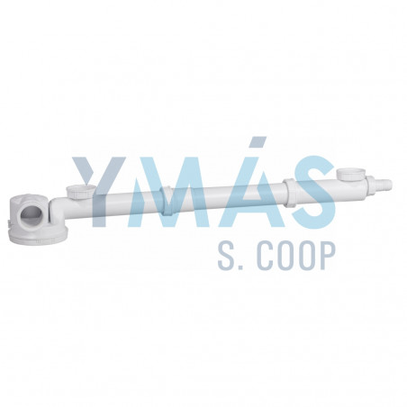 SIFON 2 SENOS ORIENTABLE UNIVERSAL C/VALVULA TOMA