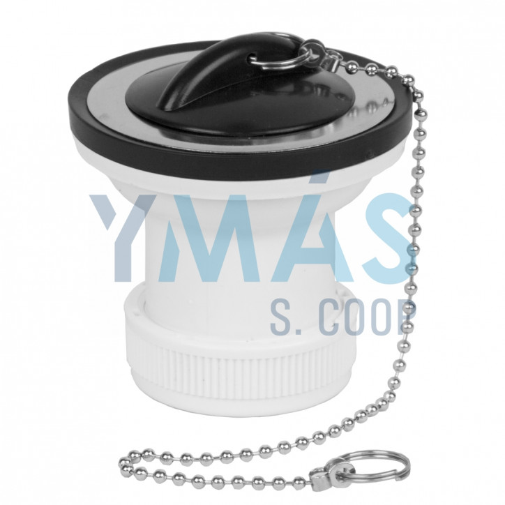 VALVULA LAVABO BIDE 70MM CON TAPON 1"1/2