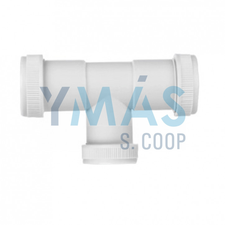 ENLACE T SIFON DOS BOCAS 1"1/2 40MM