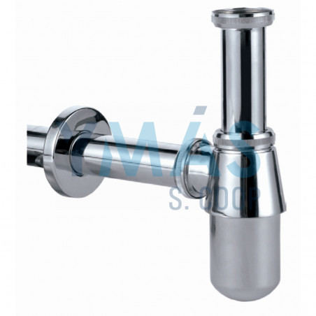 SIFON BOTELLA EXTENSIBLE 1"1/4 LATON