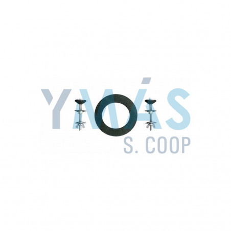 SET DE FIJACIONES Y JUNTA TAZA TANQUE ROCA