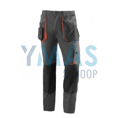PANTALON TOP RANGE NEGRO NARANJA XS