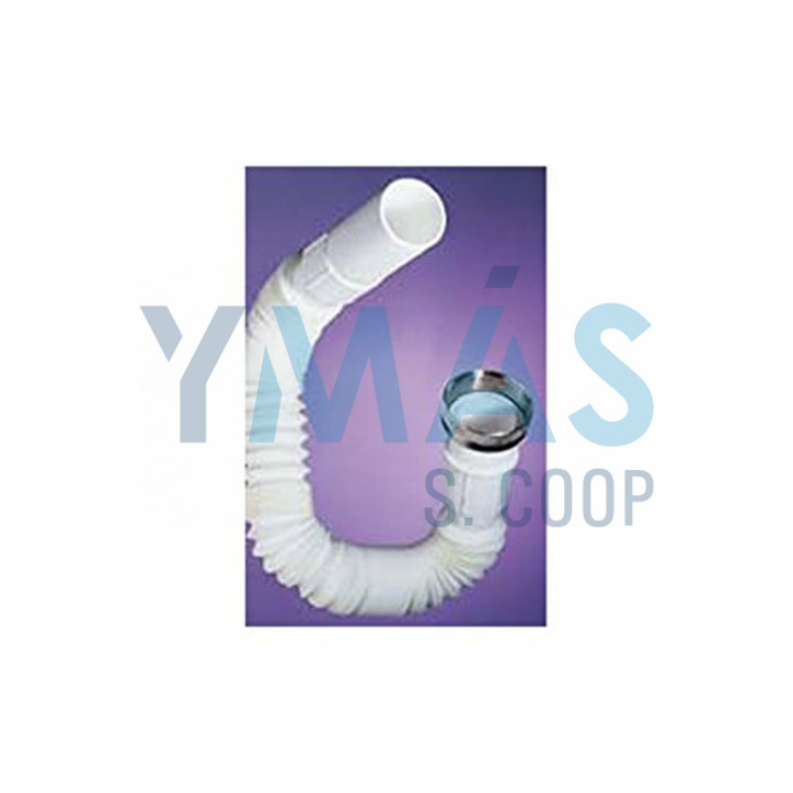 SIFON EXTENSIBLE 32MM 1"1/4 30/80CM RACORD METAL