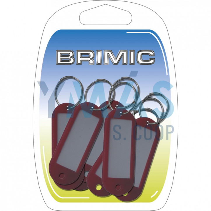 LLAVERO PORTAETIQUETAS SURTIDO