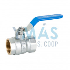 VALVULA ESFERA PASO TOTAL LATON M-H 1/2"