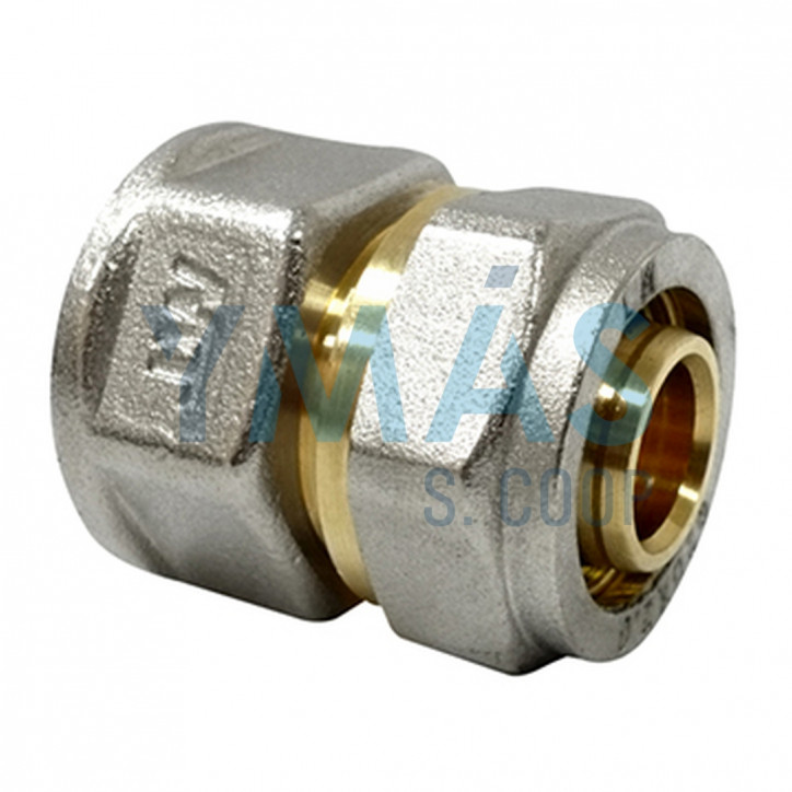 ENLACE MIXTO A COMPRESION HEMBRA MULTICAPA 16X3/4"