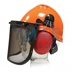 KIT FORESTAL CASCO+PANTALLA+PROTECTOR AUDITIVO