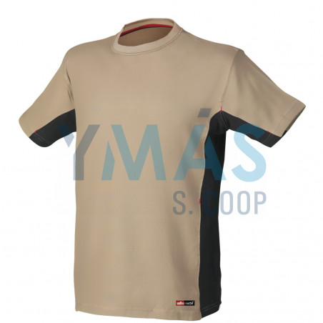 CAMISETA STRETCH BEIGE T-L