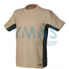 CAMISETA STRETCH BEIGE T-M