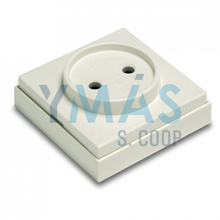 BASE SUPERFICIE 16A-250V S-5000 BLANCO