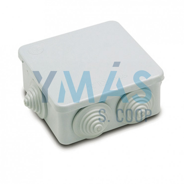 CAJA ESTANCA SUPERFICIE CON CONOS 100X100X45MM