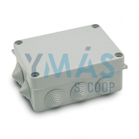 CAJA ESTANCA SUPERFICIE CON CONOS 153X110X63MM