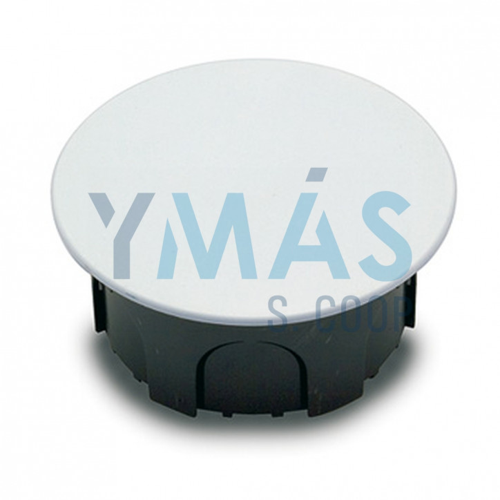 CAJA EMPOTRAR REDONDA GRAPA METALICA 80X40MM