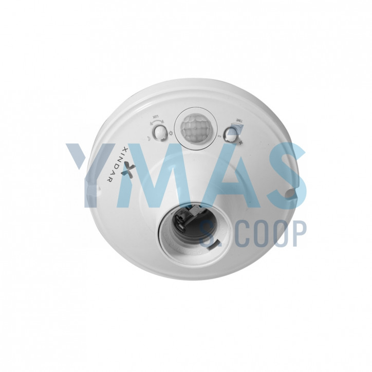 PORTALAMPARAS UNIVERSAL CON DETECTOR E-27