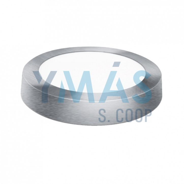 DOWNLIGHT LED .REDONDO PLATA SUPERFICIE 18W NEUTRA