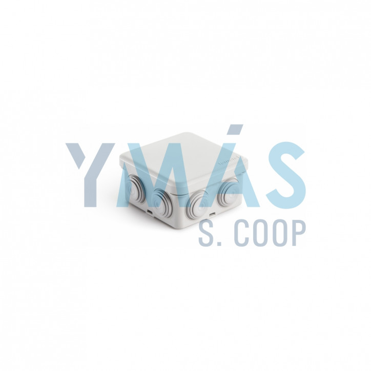 CAJA ESTANCA SUPERFICIE CON CONOS 80X80X45MM