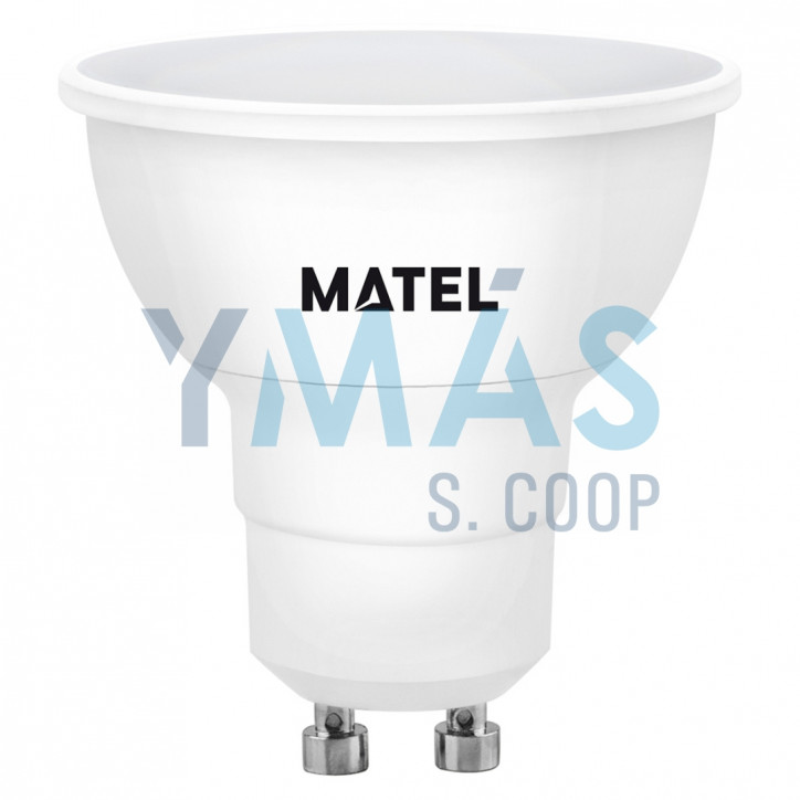 LAMPARA LED DICROICA REGULABLE GU10 8W FRIA 800 LM
