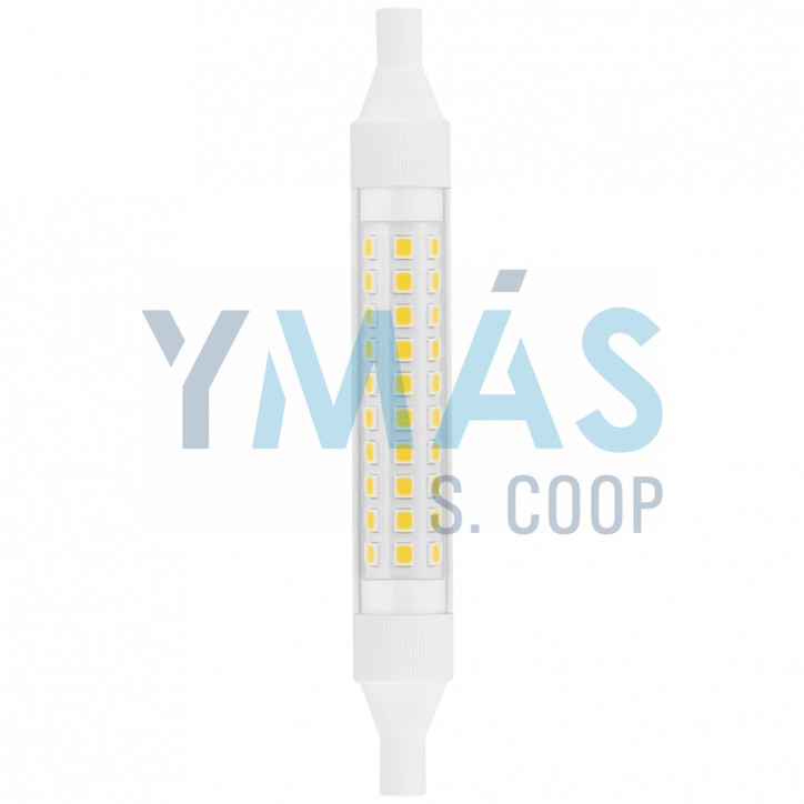 LAMPARA LED LINEAL R7S 8W CALIDA 750 LUMENS