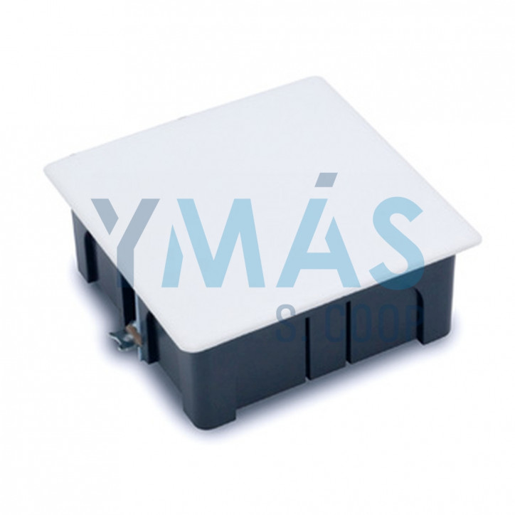 CAJA EMPOTRAR PLADUR GARRA METALICA 100X100X45MM