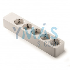 BASE MULTIPLE 5 TOMAS TT 16A-250V