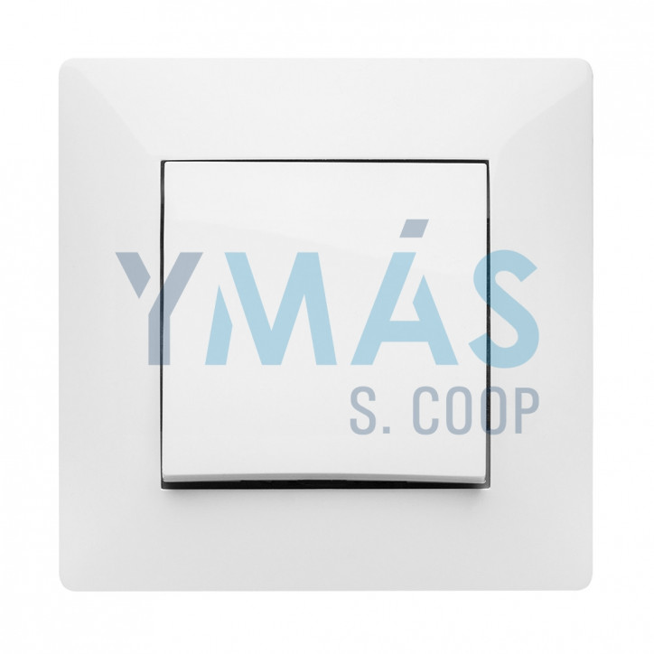 PULSADOR 10 A 250 BLANCO HABITAT 15