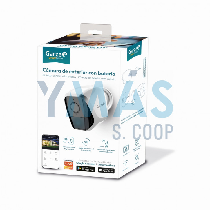 CAMARA WIFI EXTERIOR CON BATERIA