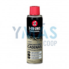 ACEITE LUBRICANTE 3 EN 1 CADENAS SPRAY 250ML