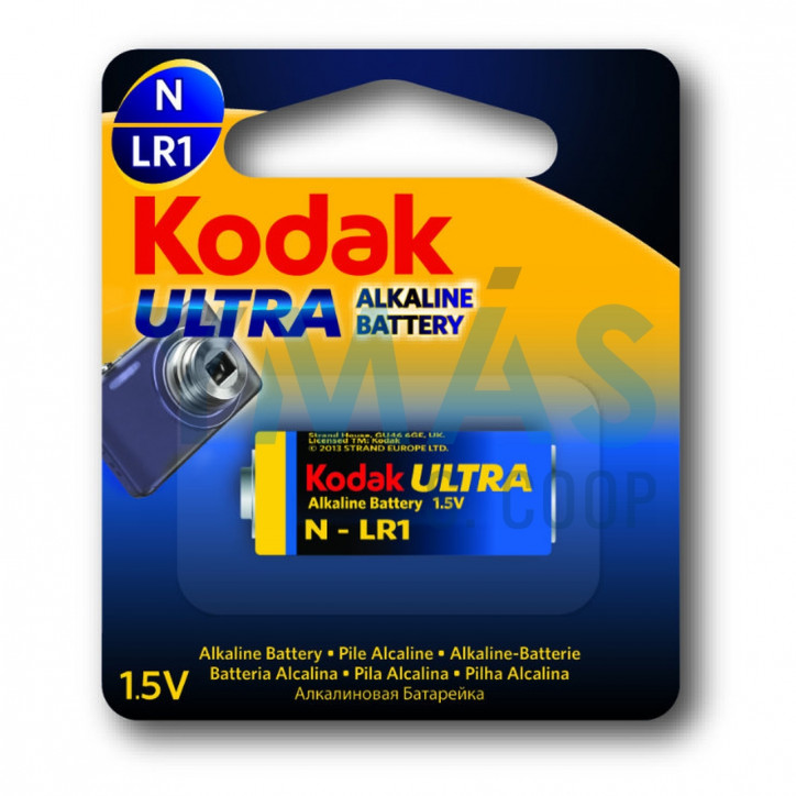 PILA ALCALINA ULTRA 1.5V LR1 1 UNIDAD