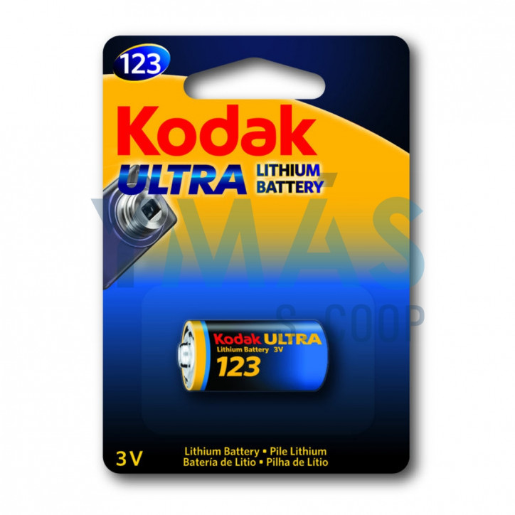 PILA LITIO ULTRA 3V 123 1 UNIDAD