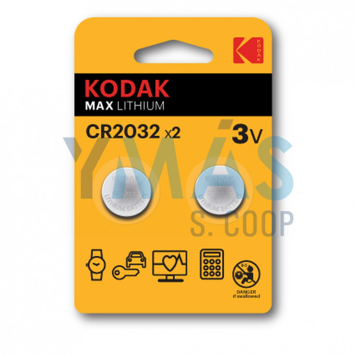 PILA BOTON LITIO ULTRA 3V 2032 2 UNIDADES