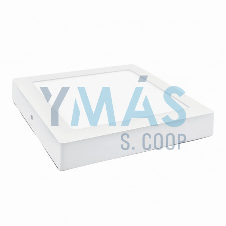 DOWNLIGHT LED SUPERF.CUADRADO BLANCO 18W L.NATURAL