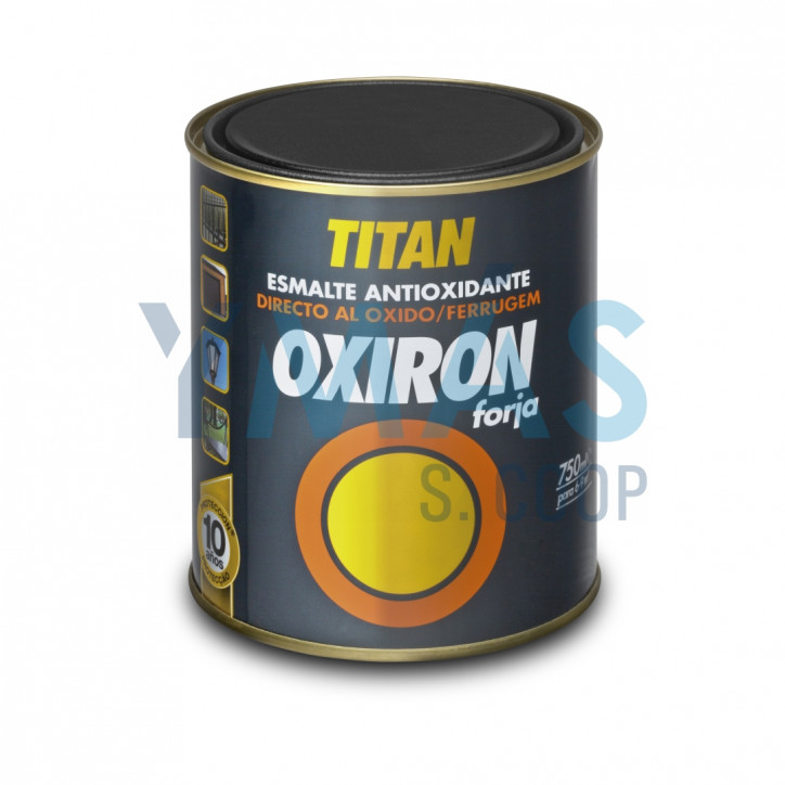 PINTURA OXIRON FORJA NEGRO 750ML