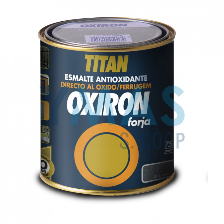 PINTURA OXIRON FORJA NEGRO 375ML