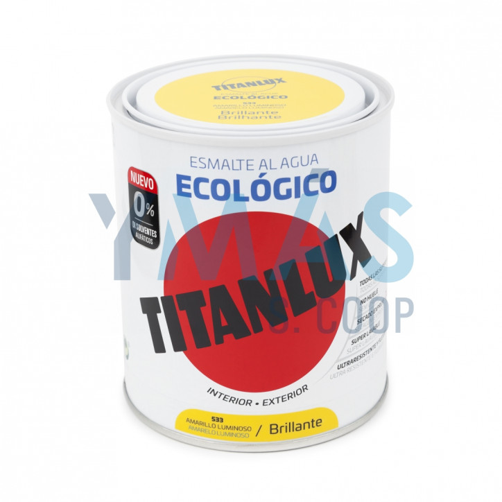ESMALTE ACRILICO ECOLOGICO NEGRO 750ML