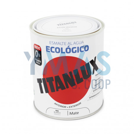 ESMALTE ACRILICO ECOLOGICO NEGRO MATE 750ML