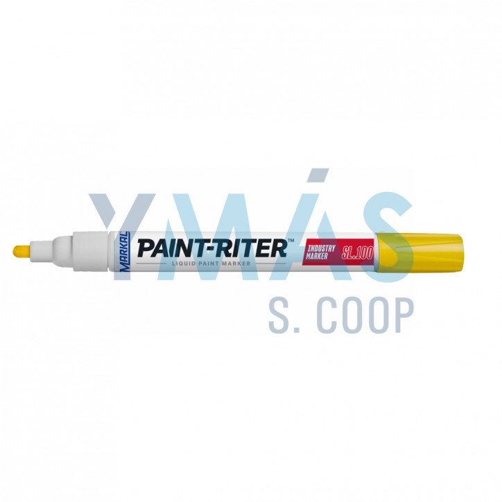 ROTULADOR MARCADOR DE PINTURA SL 100 AMARILLO 3MM