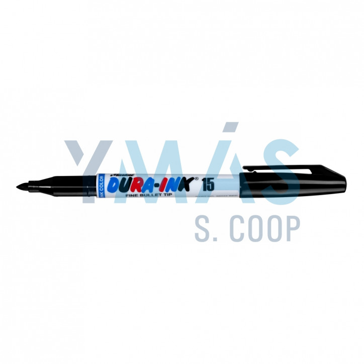 ROTULADOR DE TINTA PUNTA FINA DURA-INK 15 NEGRO