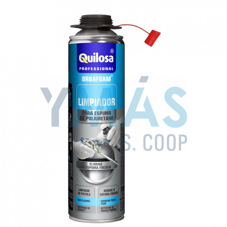 LIMPIADOR ESPUMA POLIURETANO 500ML
