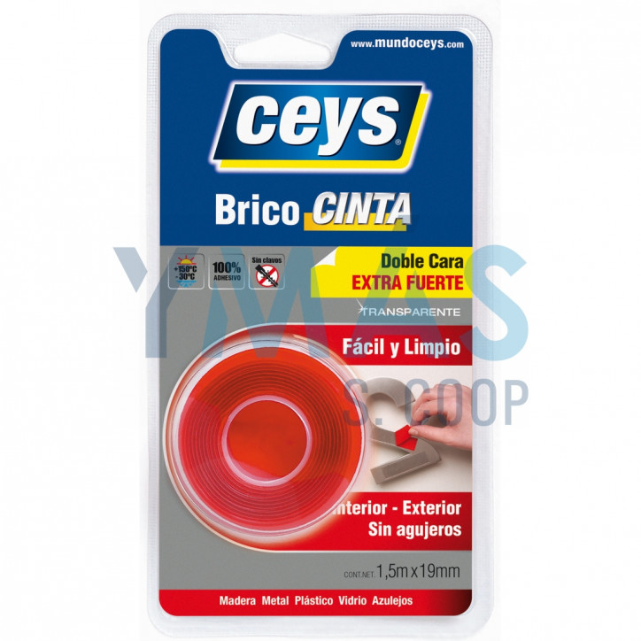 TACKCEYS BRICOCINTA TRANSPARENTE 1,5X19