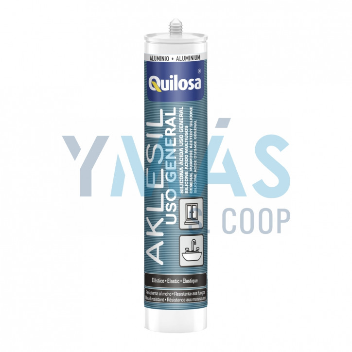 SILICONA ACIDA AKLESIL TRANSLUCIDO 280ML