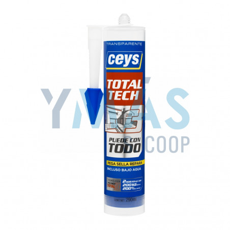 ADHESIVO CEYS MS-TECH TRANSPARENTE 290ML