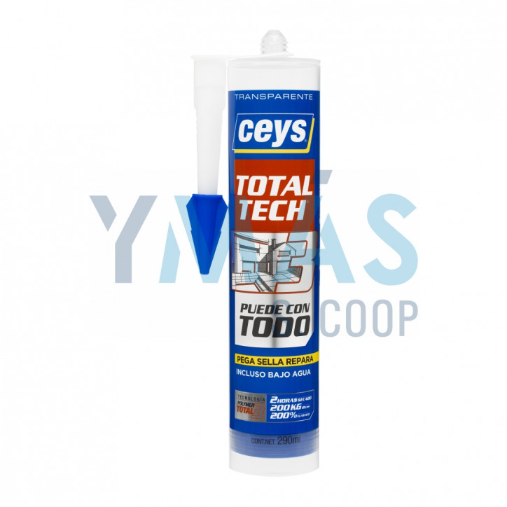ADHESIVO CEYS MS-TECH TRANSPARENTE 290ML