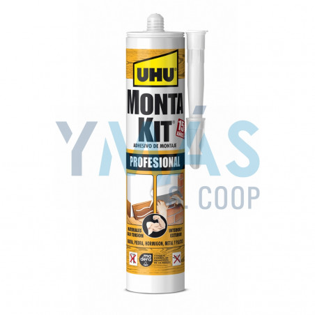 ADHESIVO MONTA-KIT CARTUCHO UHU 350GR