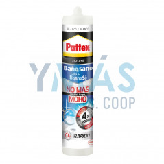 SILICONA PATTEX NO MAS MOHO BLANCA 280ML