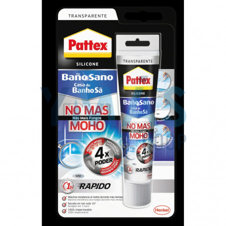 SILICONA PATTEX NO MAS MOHO 50ML TRANSPARENTE